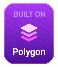 Built on the Polygon CDK stack badge